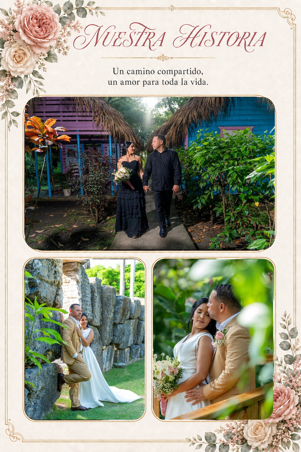 Galería romántica de Johanna y Francisco
